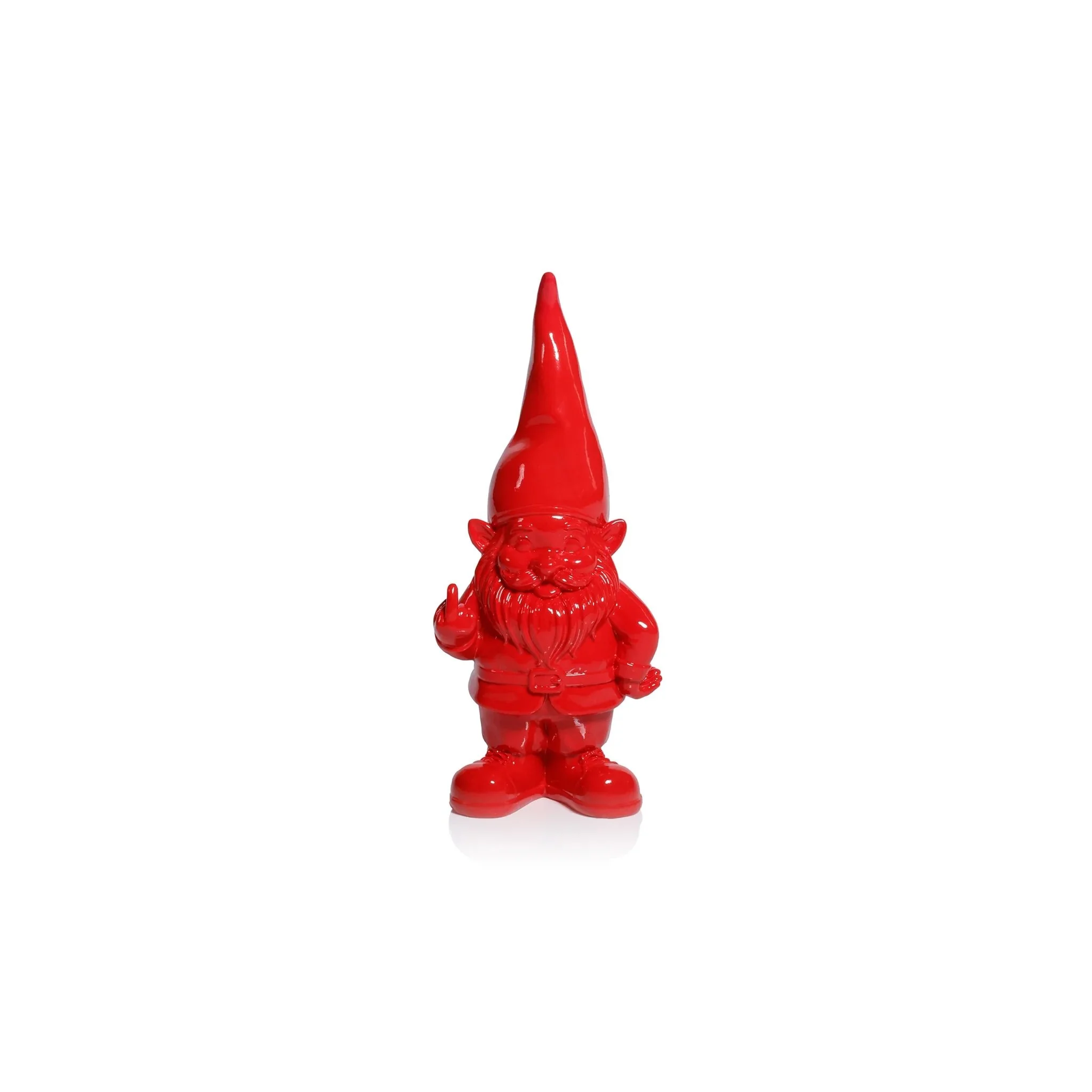 Gnome Giving The Middle Finger