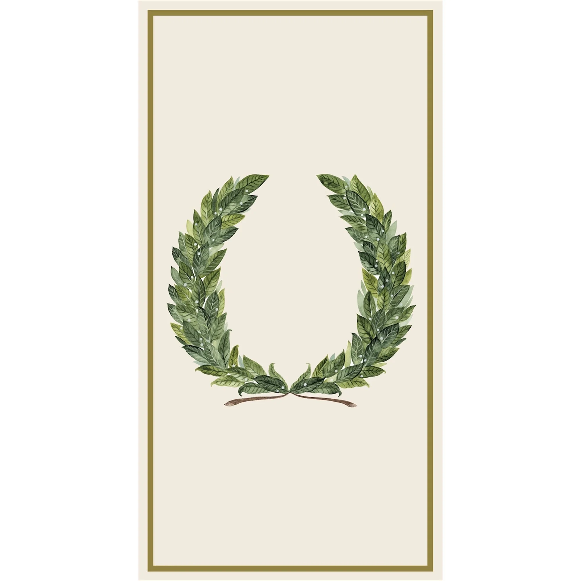 Hester and Cook Laurel Wreath Guest Napkins