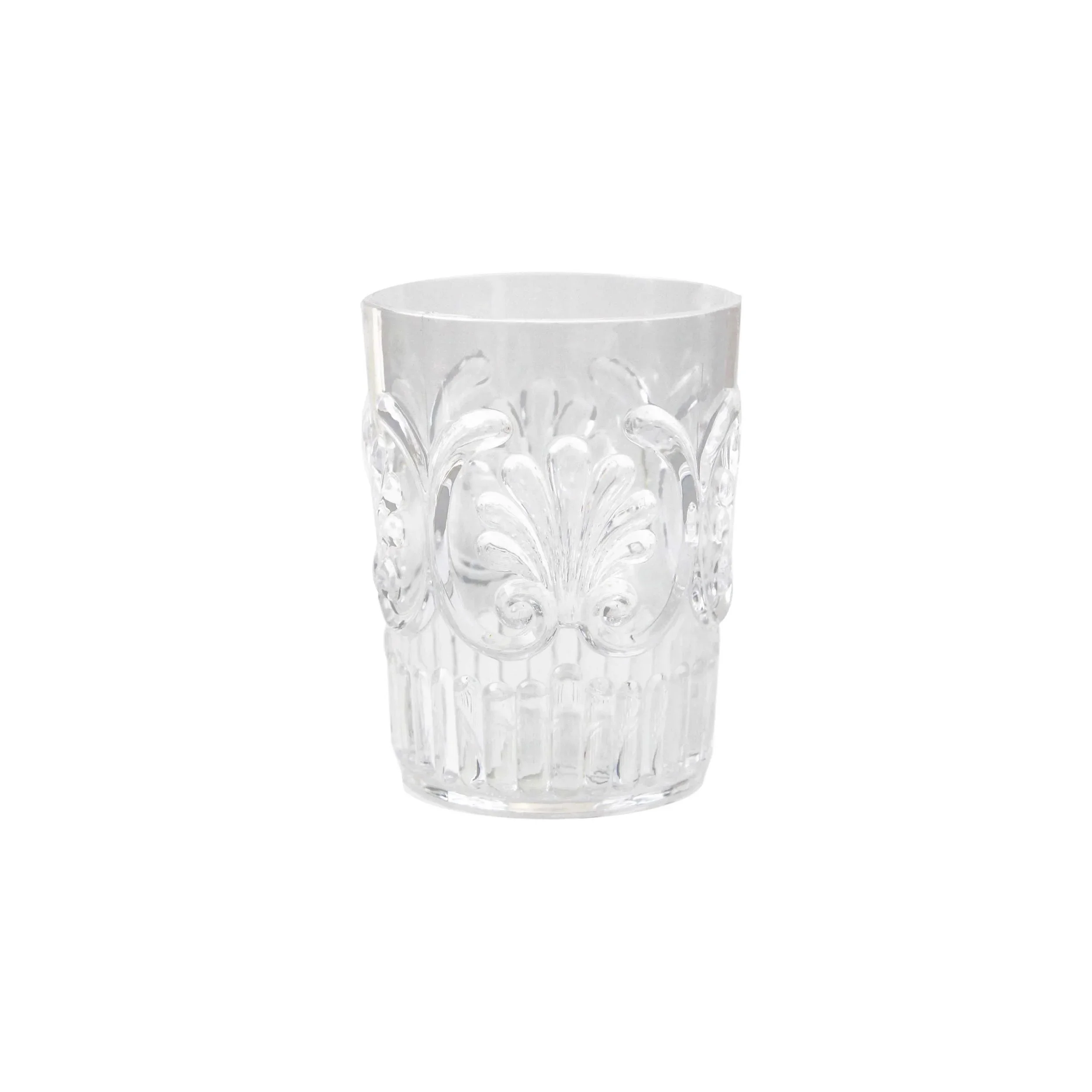 Le Cadeaux Fleur Clear Tumbler