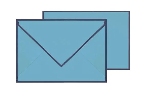 Color Edge Artic/Navy Box of Notecards, 10 Count