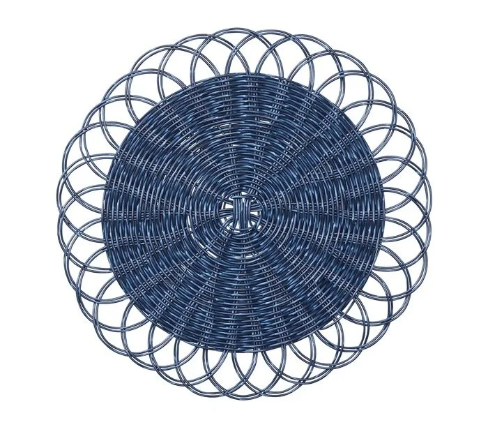 Kim Seybert Alfresco Blue Placemats, Set of 4