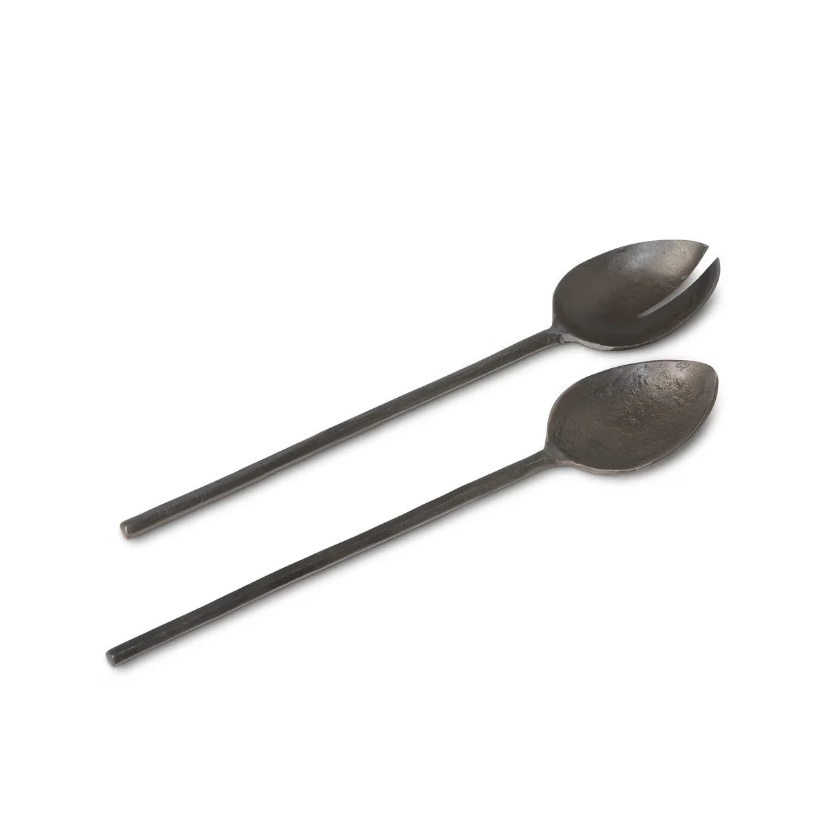 Matte Black Salad Servers