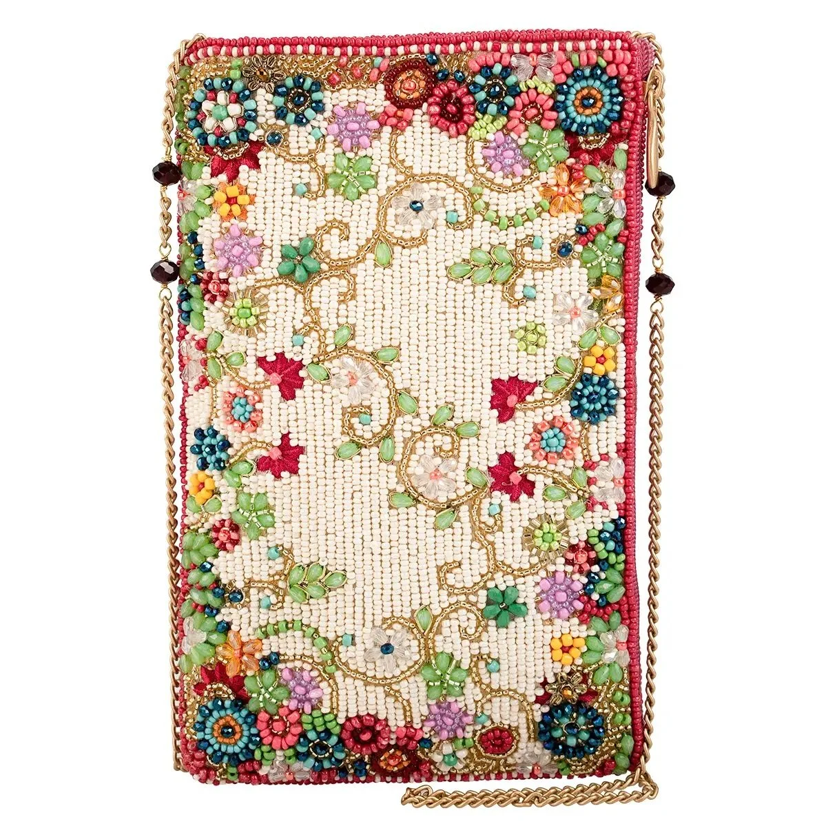 Meadow Beaded Phone Bag