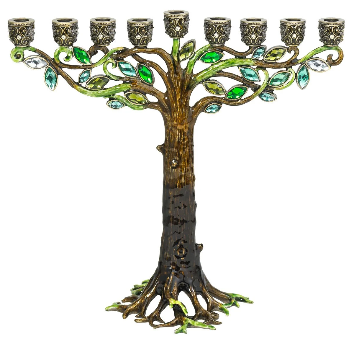 Olivia Riegel Tree Menorah and Separately Sold Candles