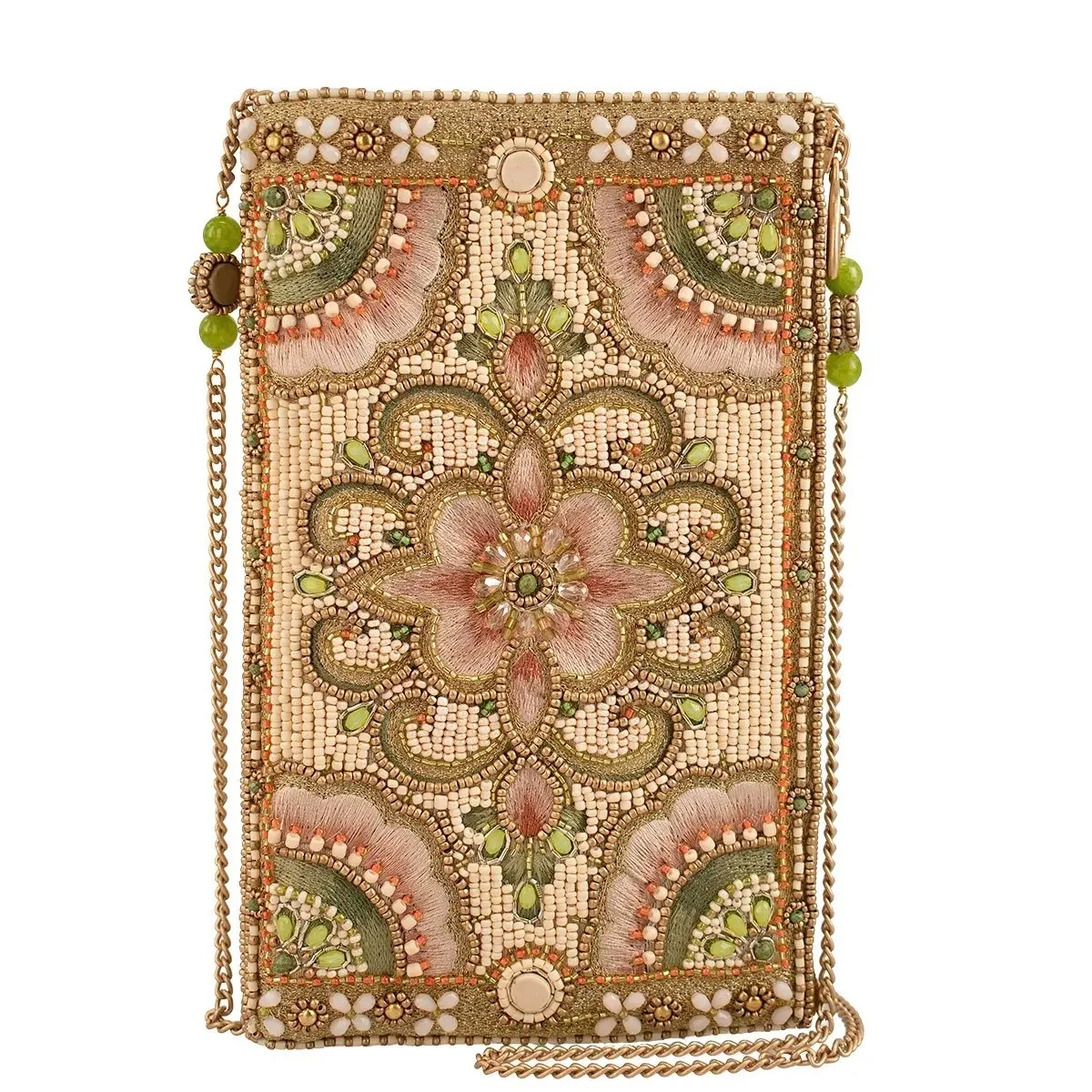 Gentle Touch Beaded Phone Bag