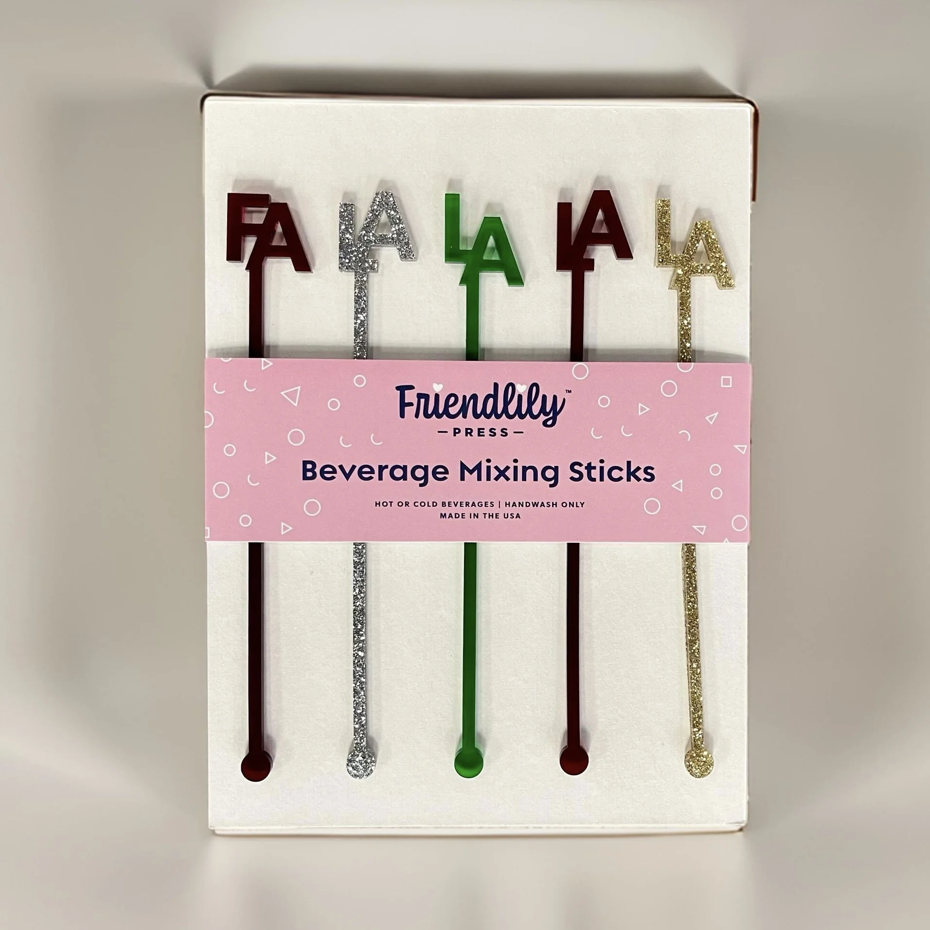 Fa-La-La-La-La Mixing Sticks, Set of 5