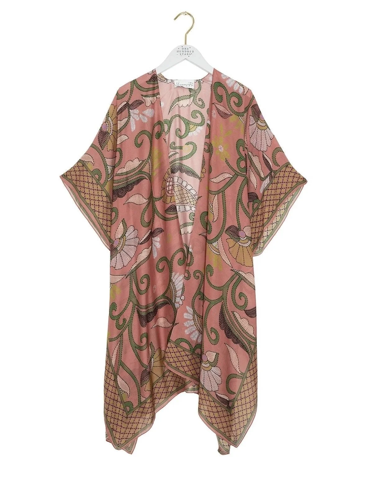 Kantha Dusk Long Kimono