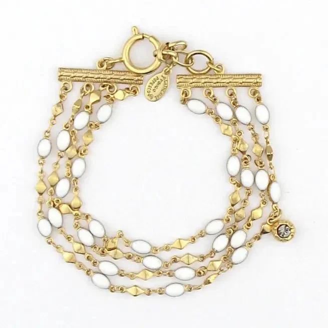 Indra Enameled Bracelet