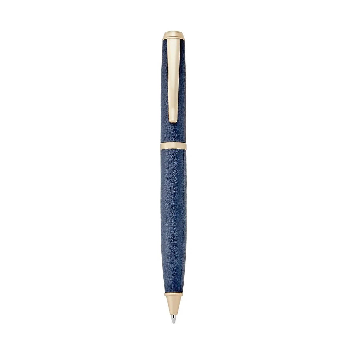 Leather Wrapped Pen, Blue