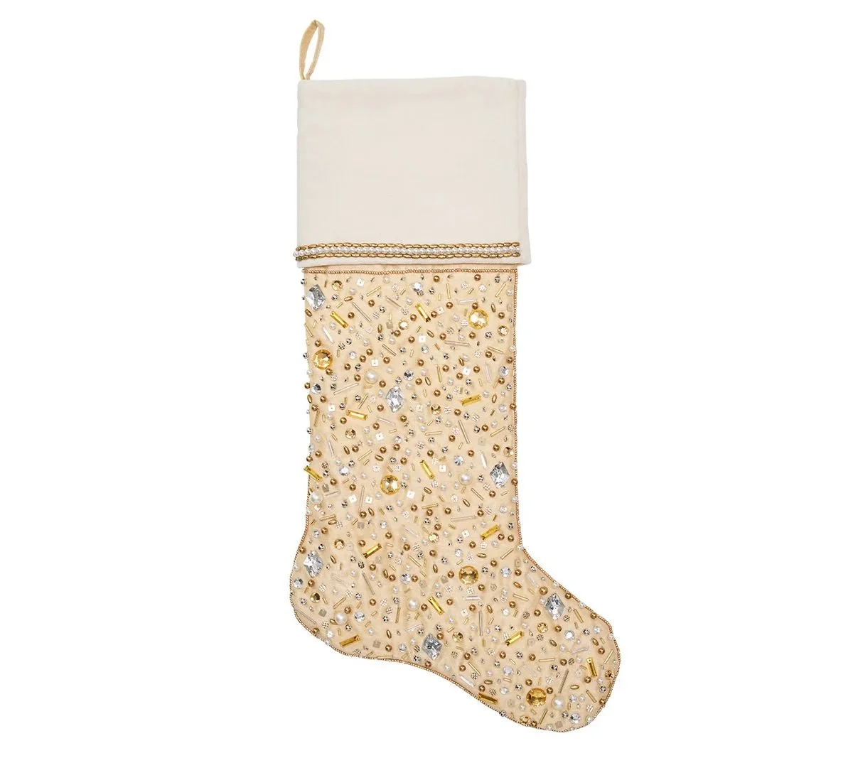 Kim Seybert Gilded Spray Stocking