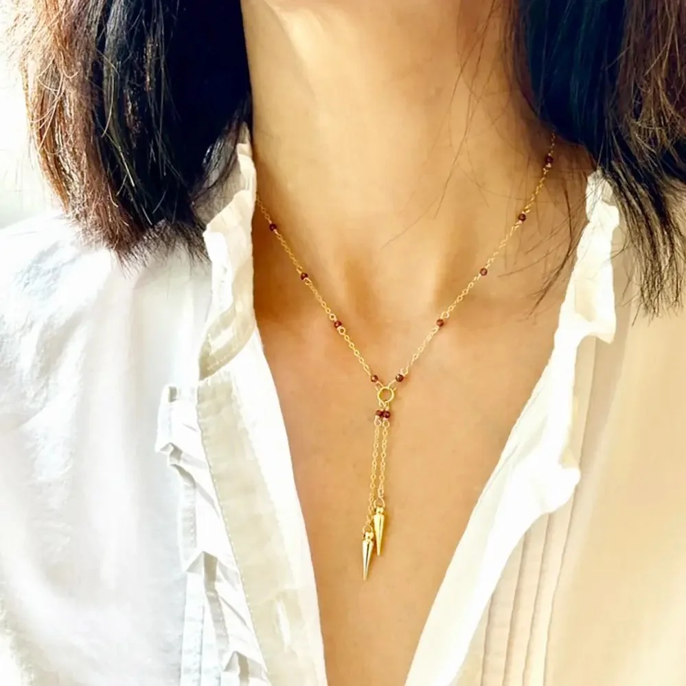 Garnet Spike Necklace2.jpeg