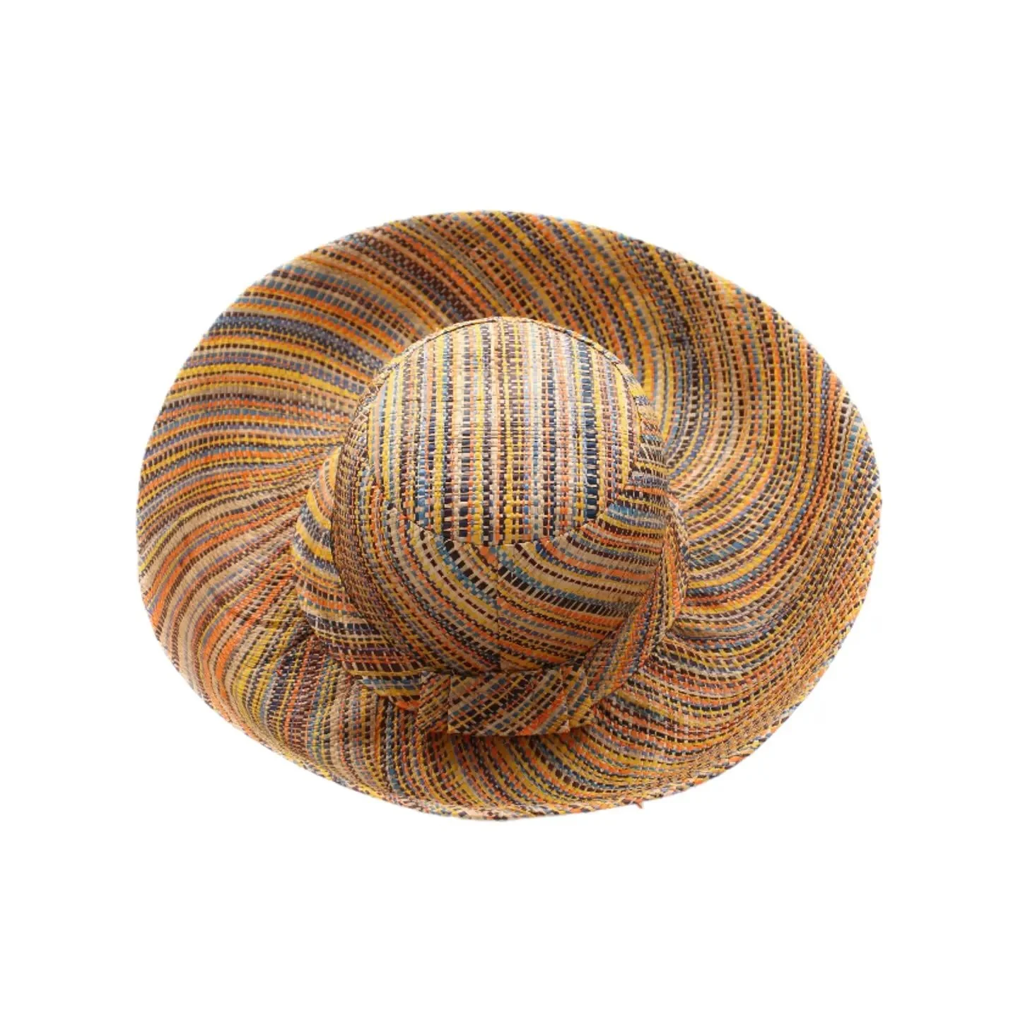 Monica Melange Swirl Straw Hat