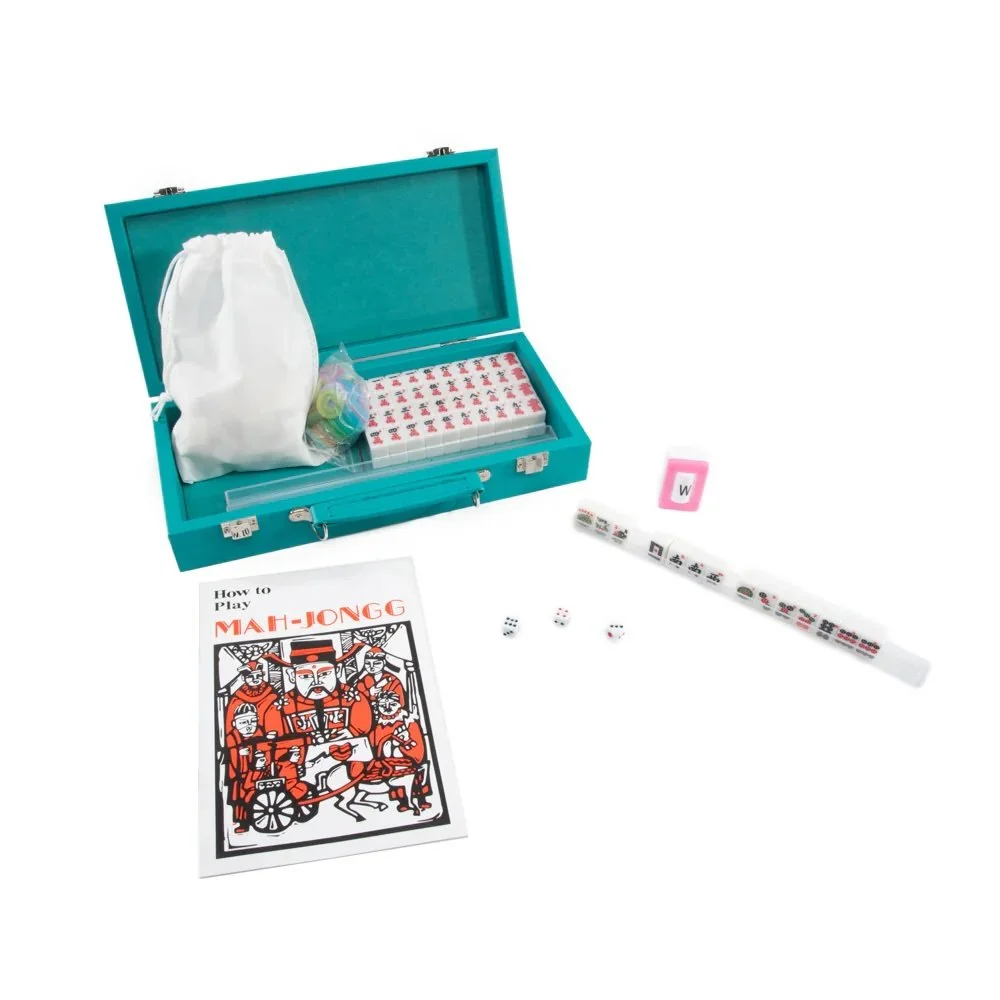 Mini Travel Mahjong Set, 2 Colors