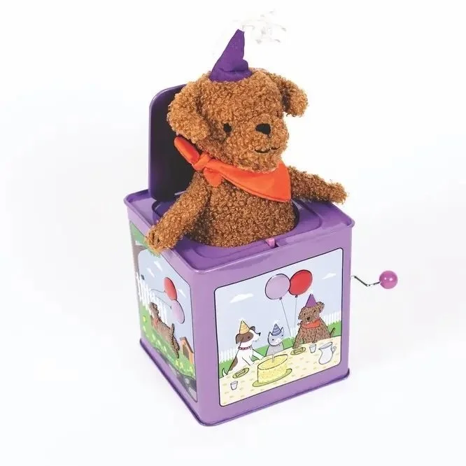 Birthday Puppy Jack In The Box