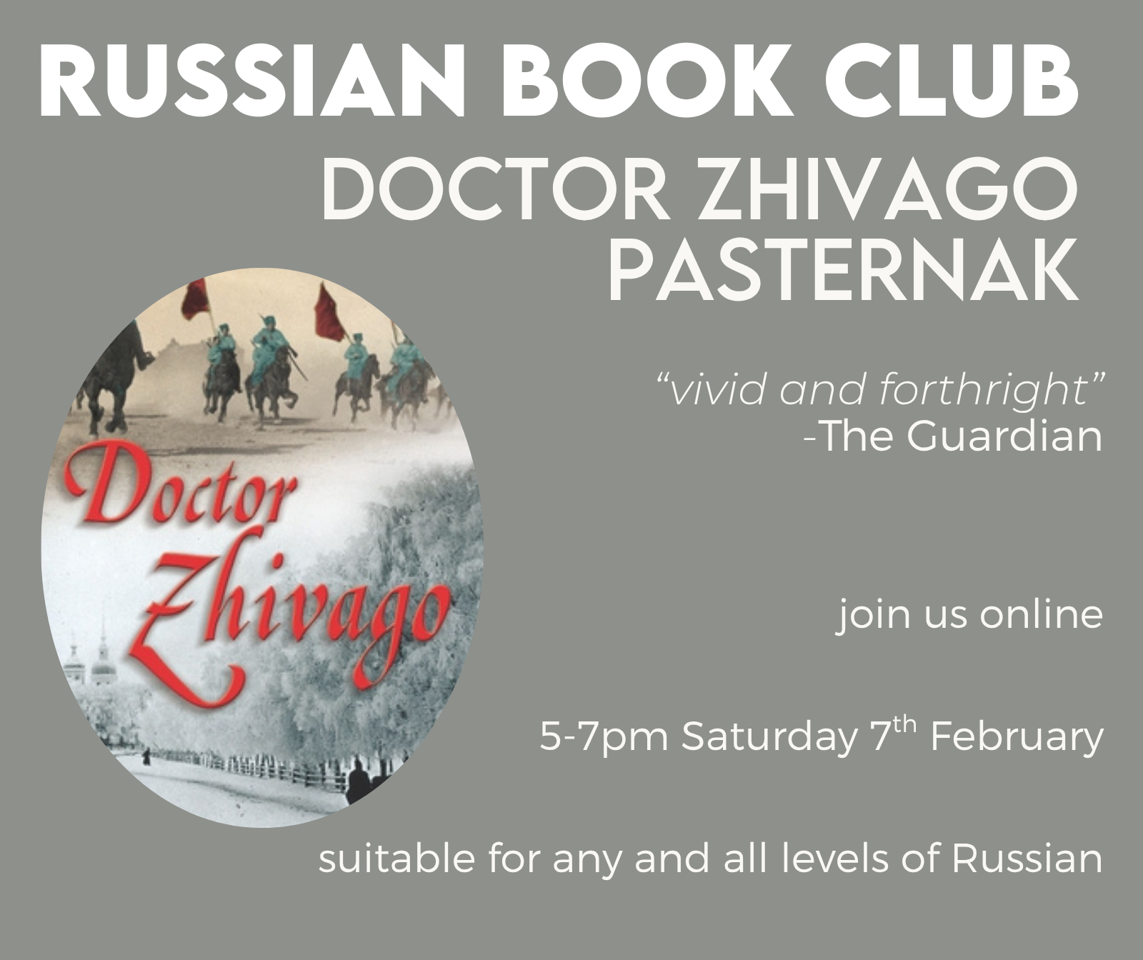 7th February - Russian Book Club