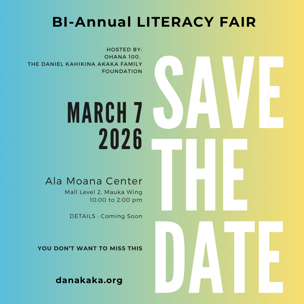 LITERACY FAIR @ Ala Moana Center