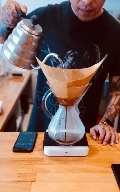 Pour Over Coffee 