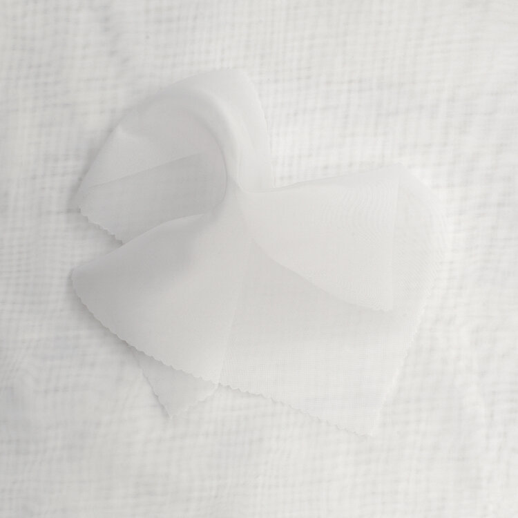 Voile Sheer | White (also comes in Winter White)
