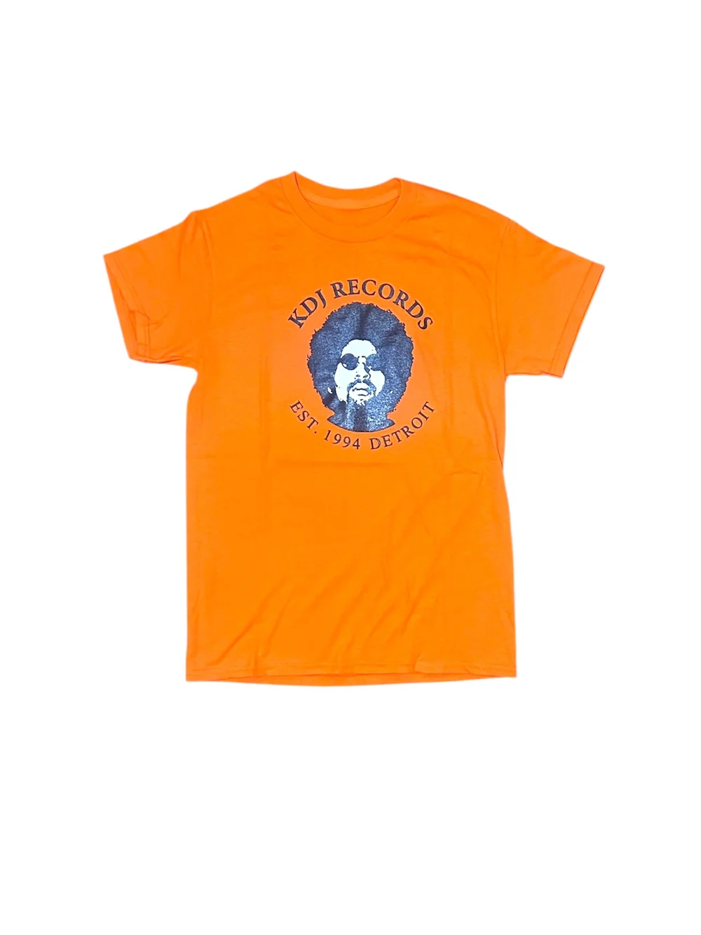 MOODYMANN MAHOGANI MUSIC T-SHIRT TECHNO紺 Moodymann ムーディーマン