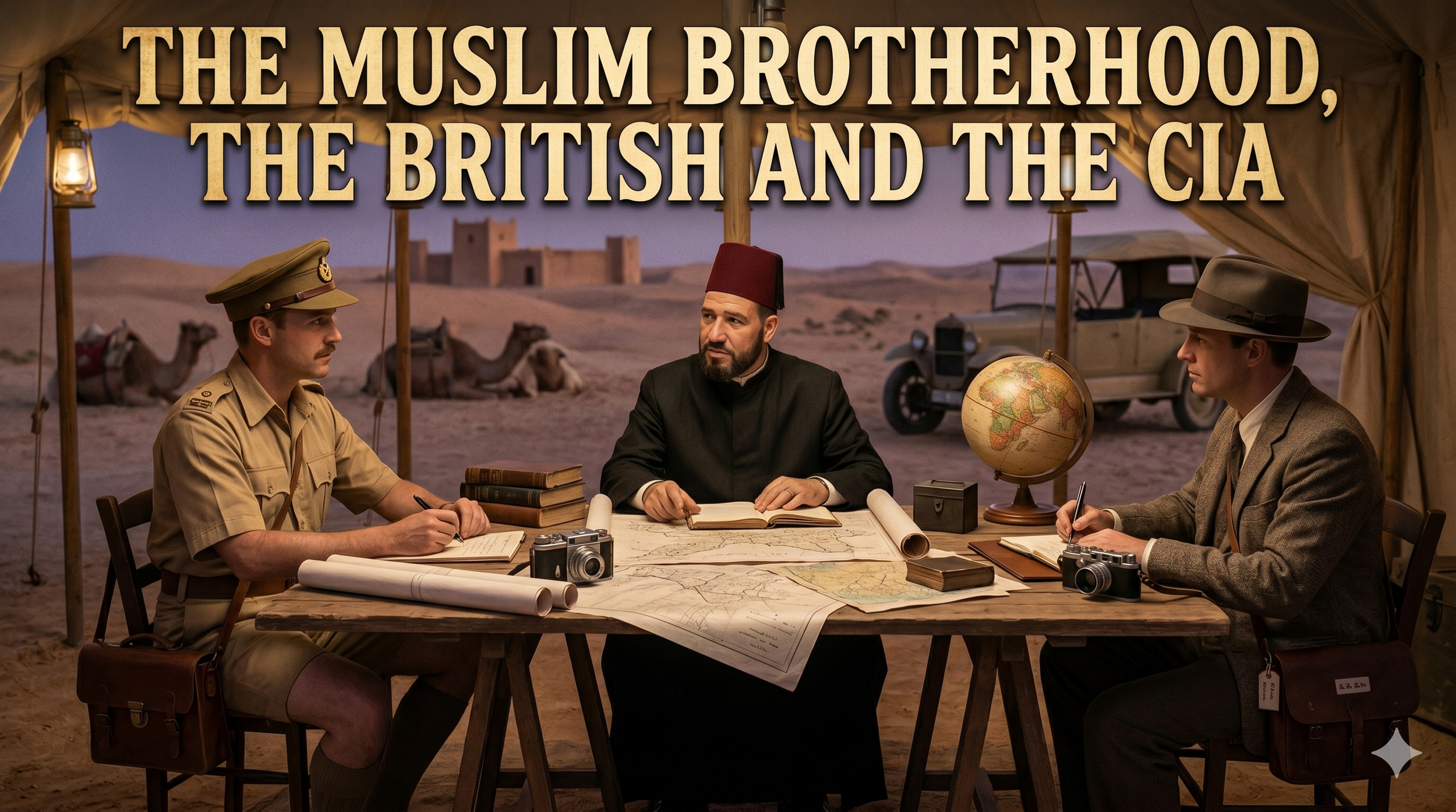 Muslim Brotherhood: Creation of the British and CIA Collaborators