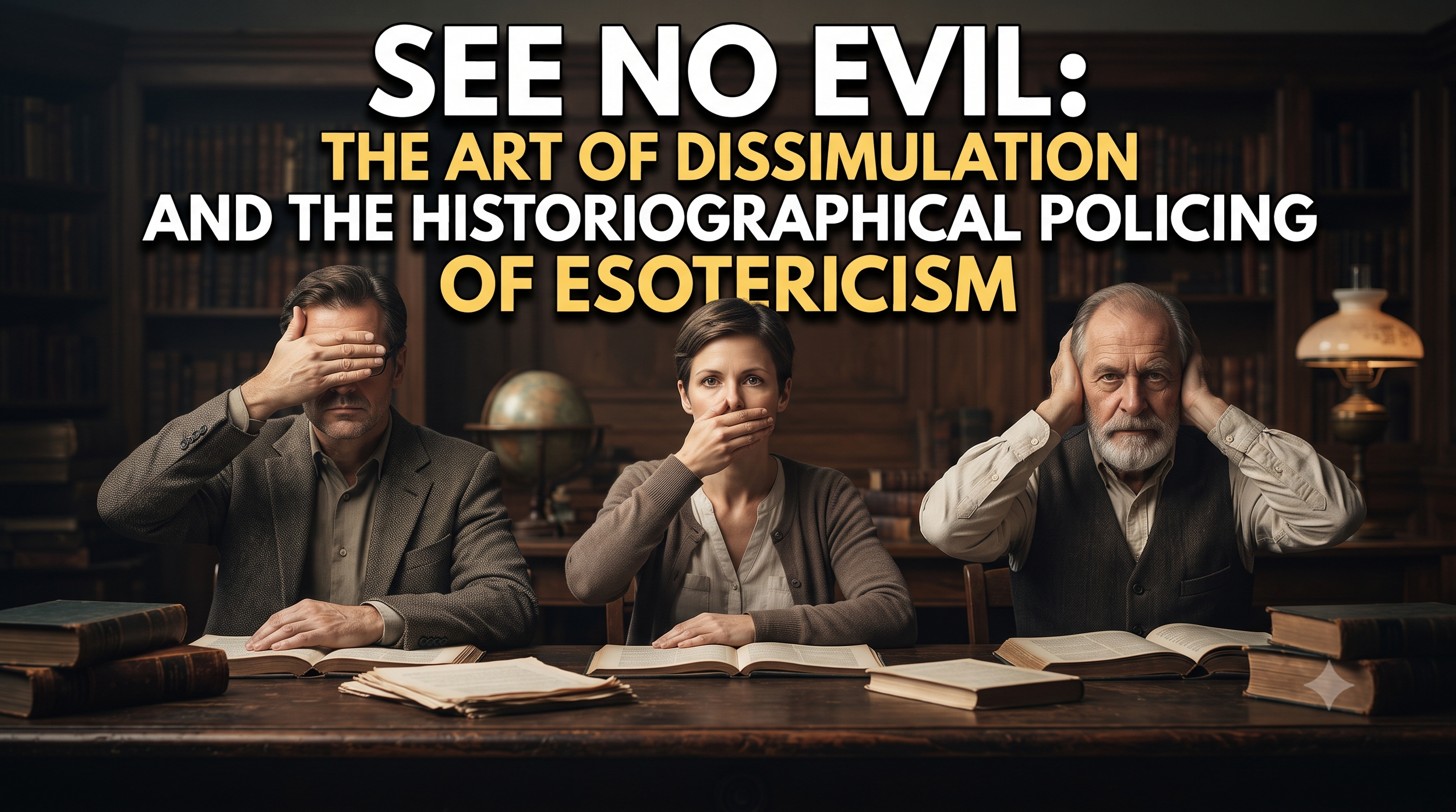 See No Evil: The Art of Dissimulation and the Historiographical Policing of Esotericism