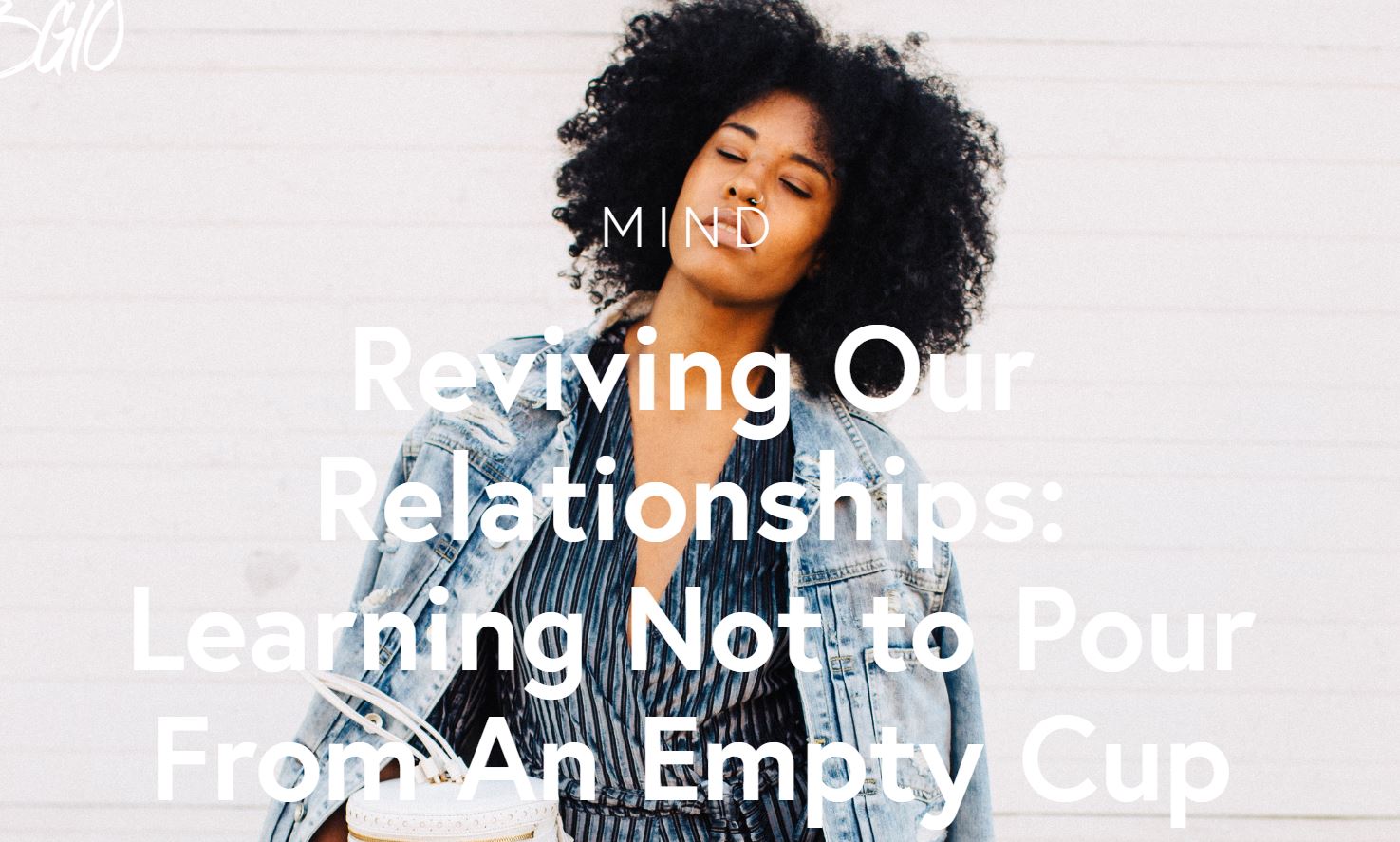 Reviving Our Relationships: Learning Not to Pour From An Empty Cup