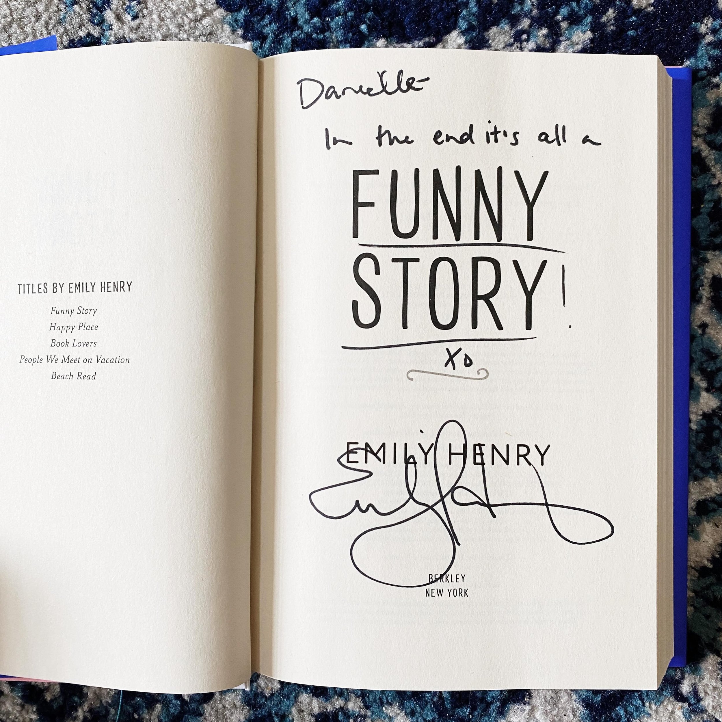 &quot;All those moments throughout the days, weeks, months that don't get marked on calendars with hand-drawn stars or little stickers.
Those are the moments that make a life.&quot; ✨
Emily, thank you for all of your (beautiful, heartbreaking, FUNNY)