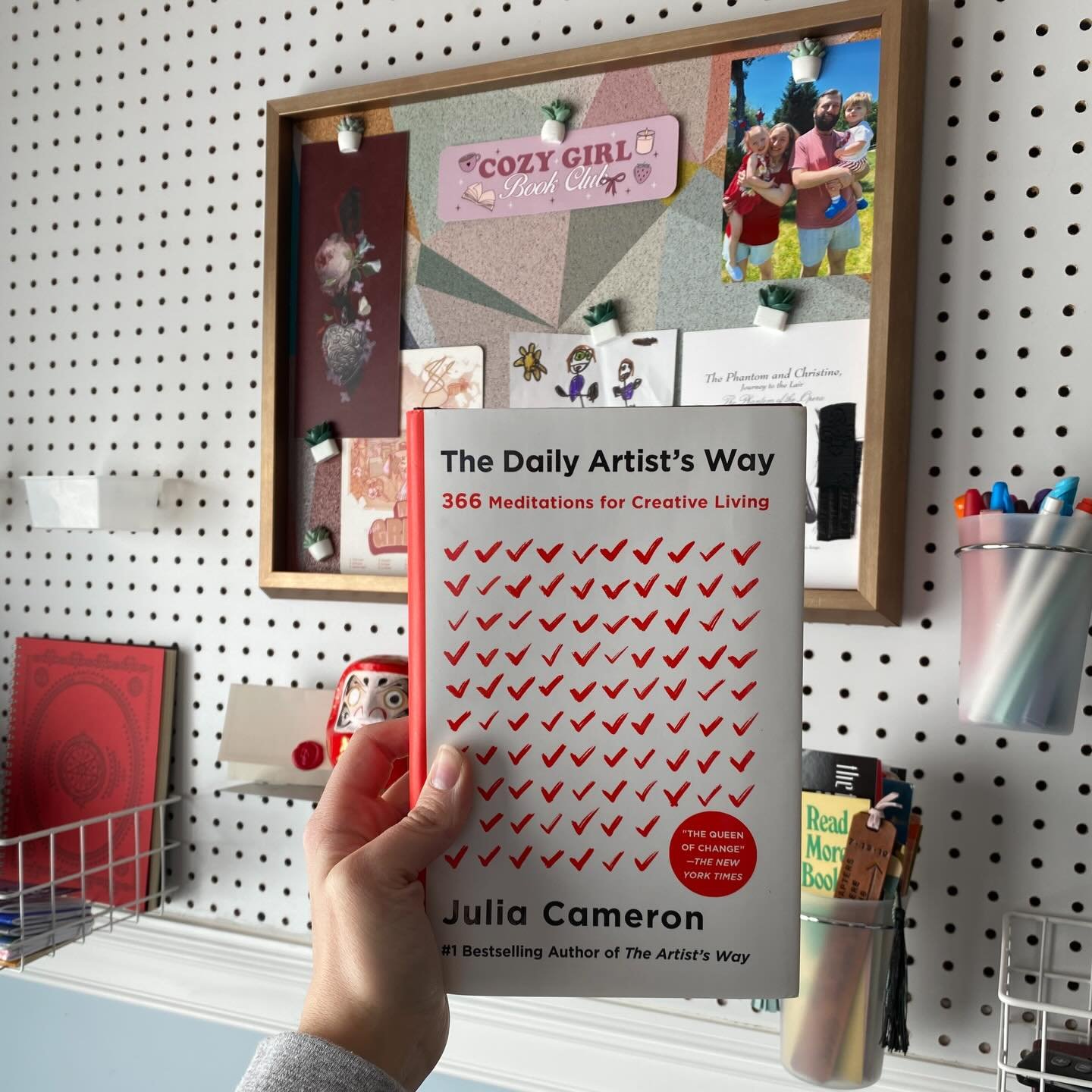 "No matter what your age or your life path, whether making art is your career or your hobby or your dream, it is not too late or too egotistical or too selfish or too silly to work on your creativity." ✨
I've revisited and learned from THE 