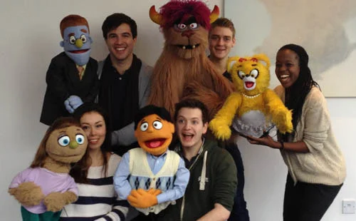 Avenue Q puppets stop by the Liverpool Empire
