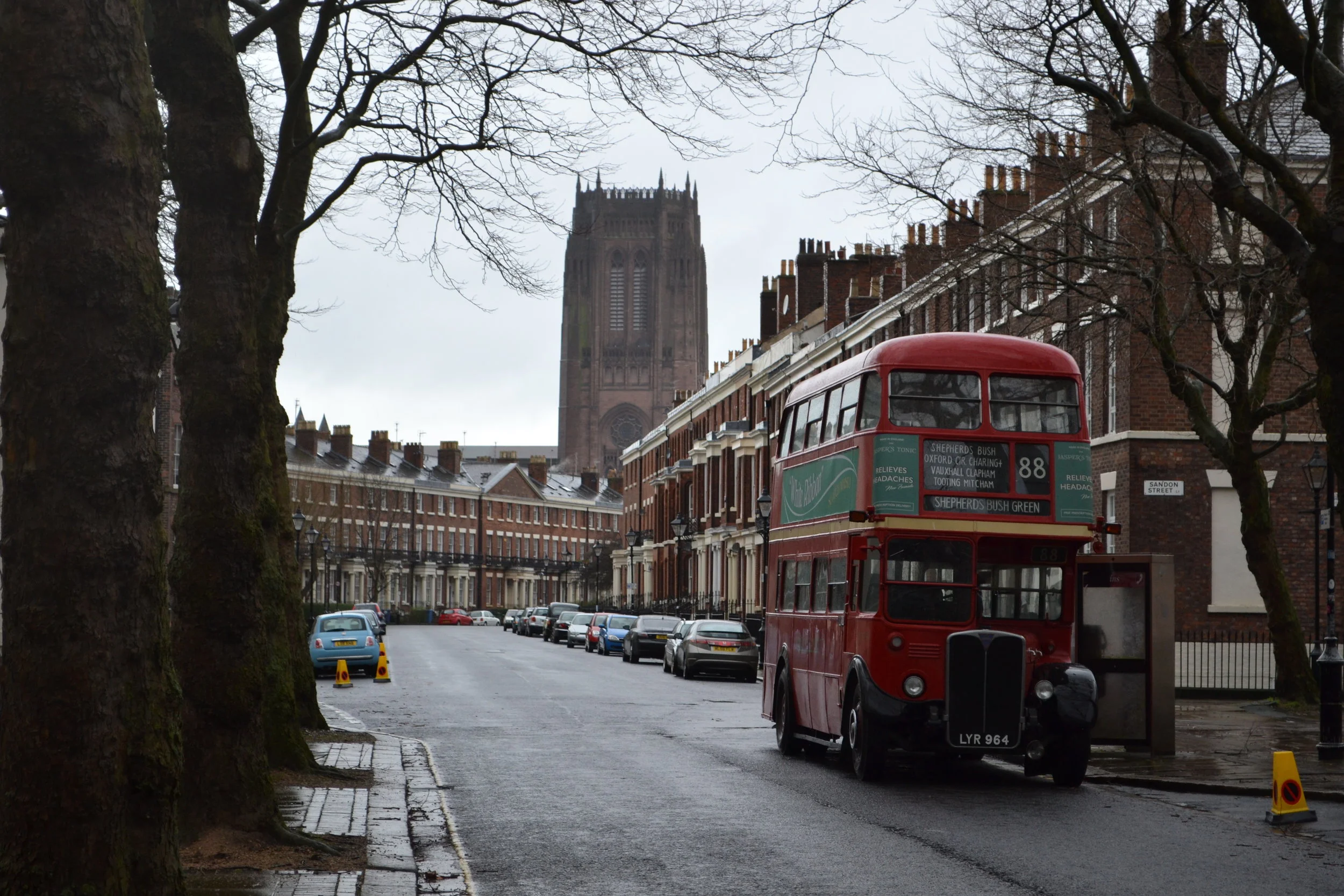 Foyle's War films in Liverpool's Georgian Quarter