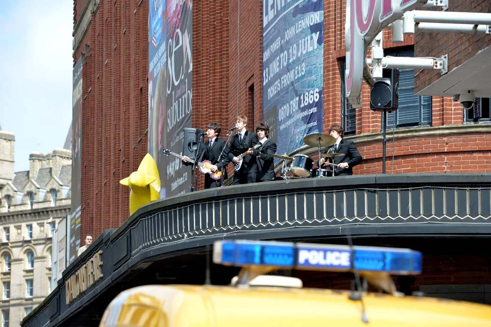 Beatles' rooftop gig at the Royal Court