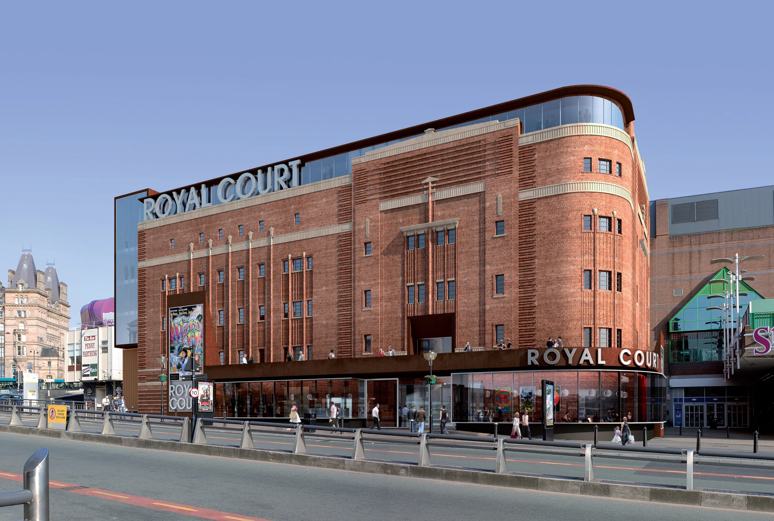Royal Court renovation rolls on