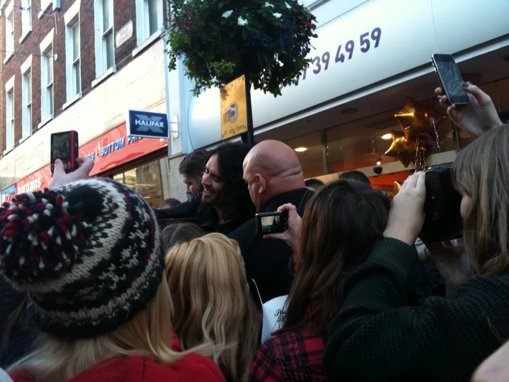 Russell Brand Mania in Liverpool