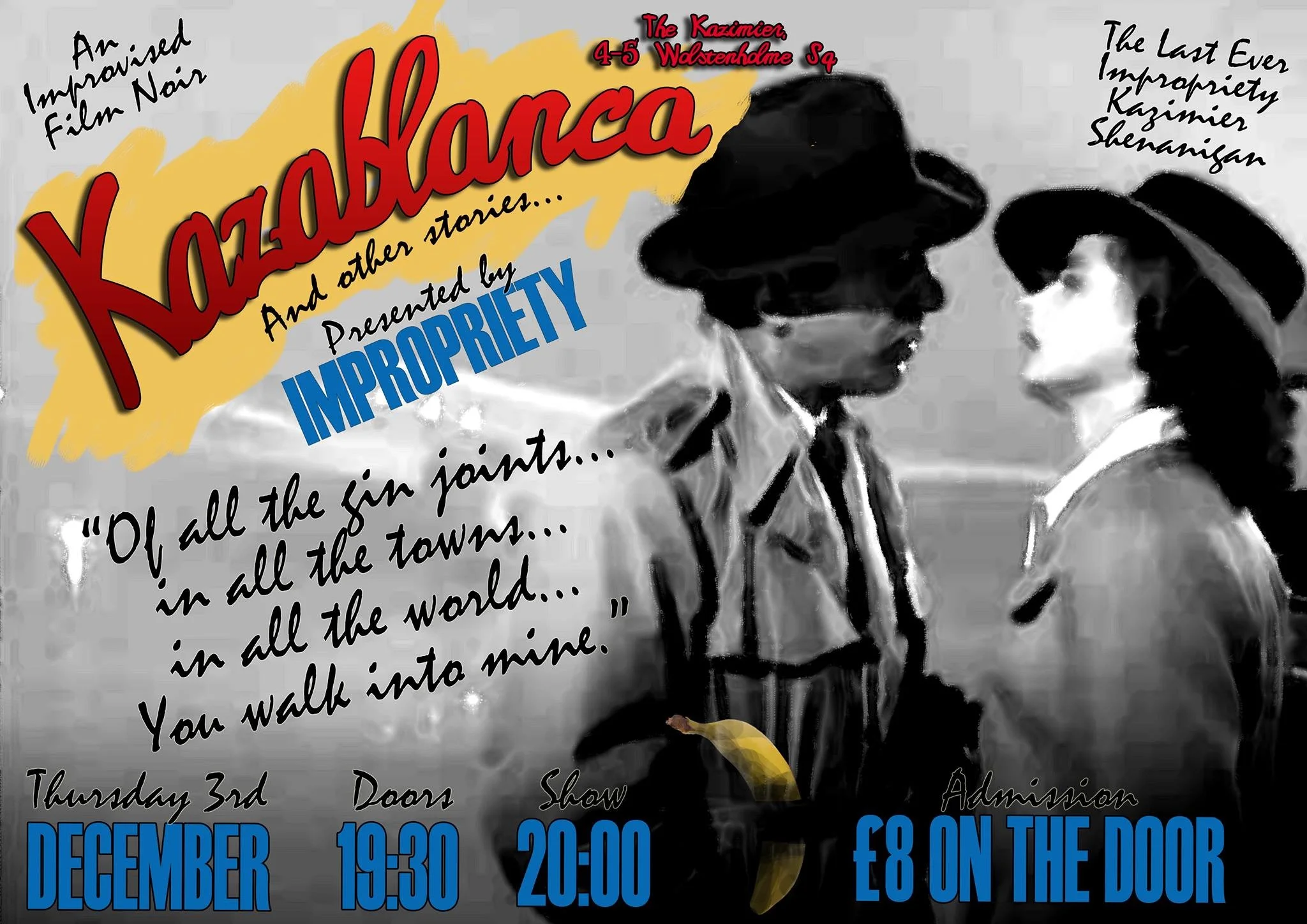 Of all the bars in all the world... it's Kazablanca!