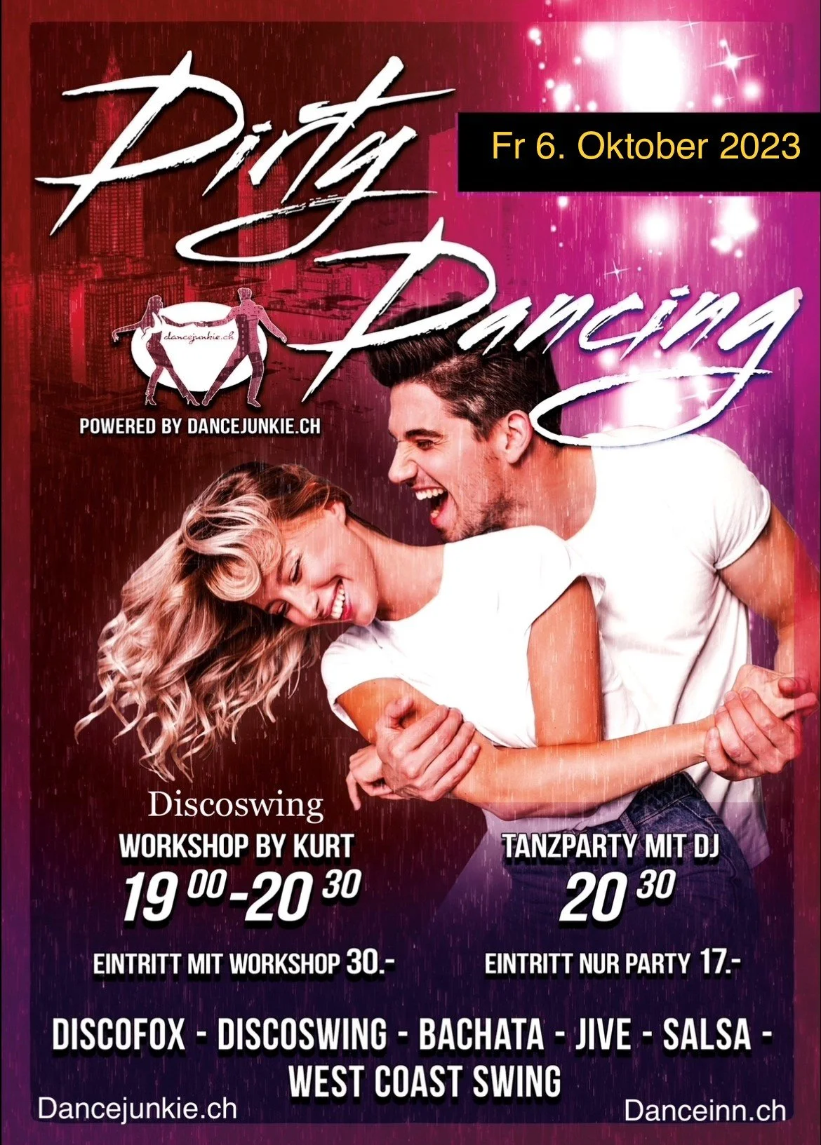 Workshop Dirty Dancing Party