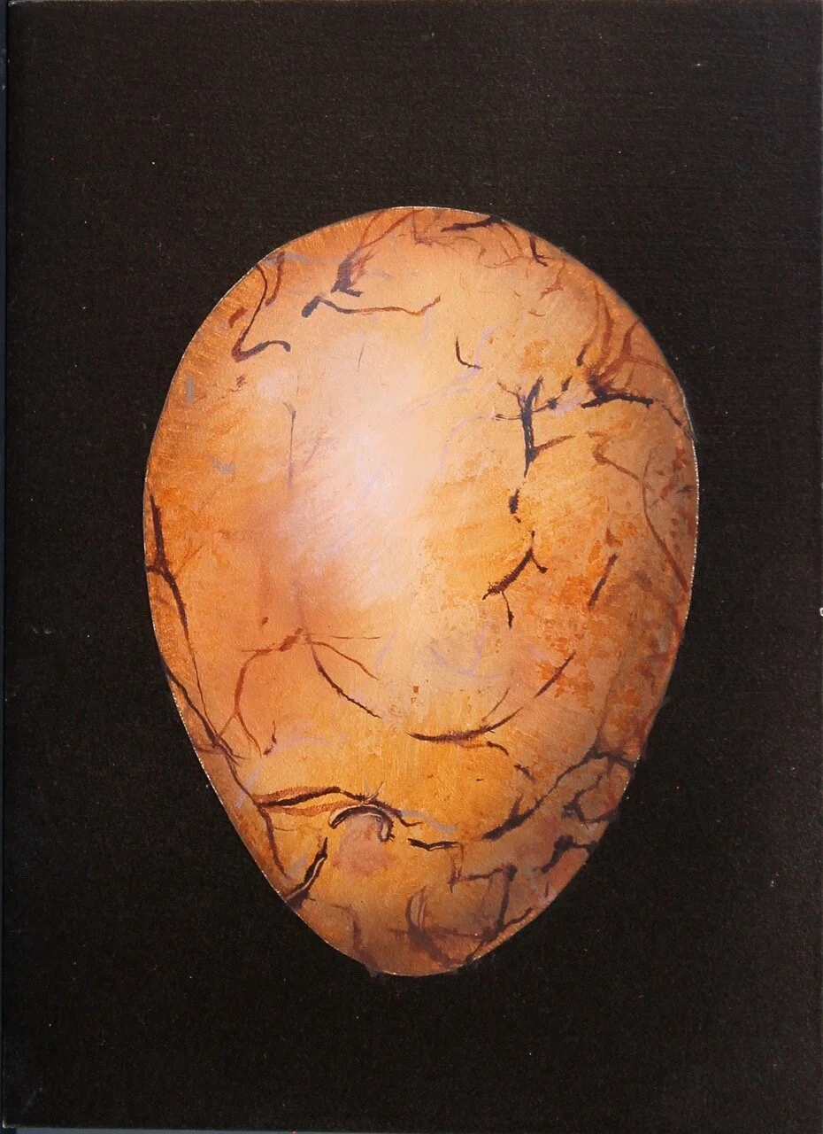 Paradise Crow 7x5 oil on board.jpeg