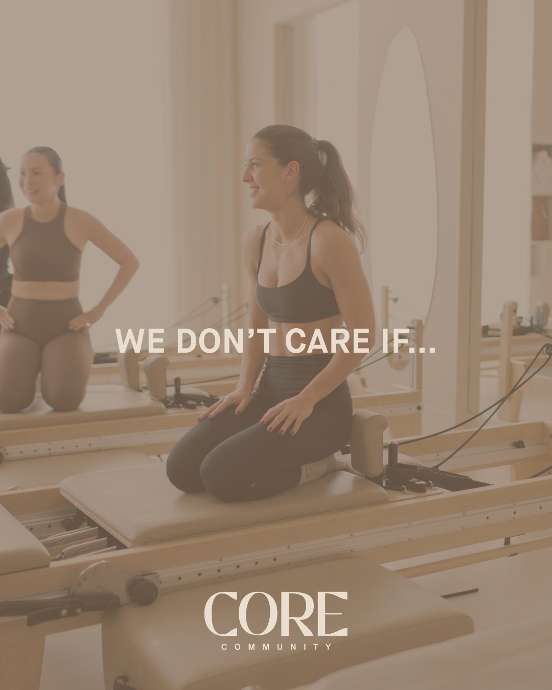 Core Community is designed to be a safe space where people come together to move, sweat, learn and grow with one another.

Find meaningful connections to your body and your community through our modern, energized and non-judgmental approach shared ac