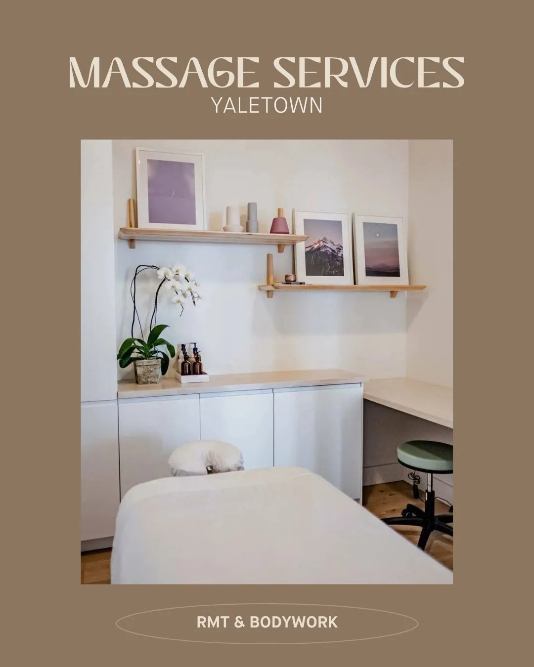 ✨ Massage at CORE Yaletown ✨

Massage Therapy with Jordan (RMT): Targeted therapeutic massage to relieve muscle tension, reduce pain and support mobility, recovery and overall wellbeing.

Brazilian Lymphatic Drainage Massage with Amanda (Bodywork): A