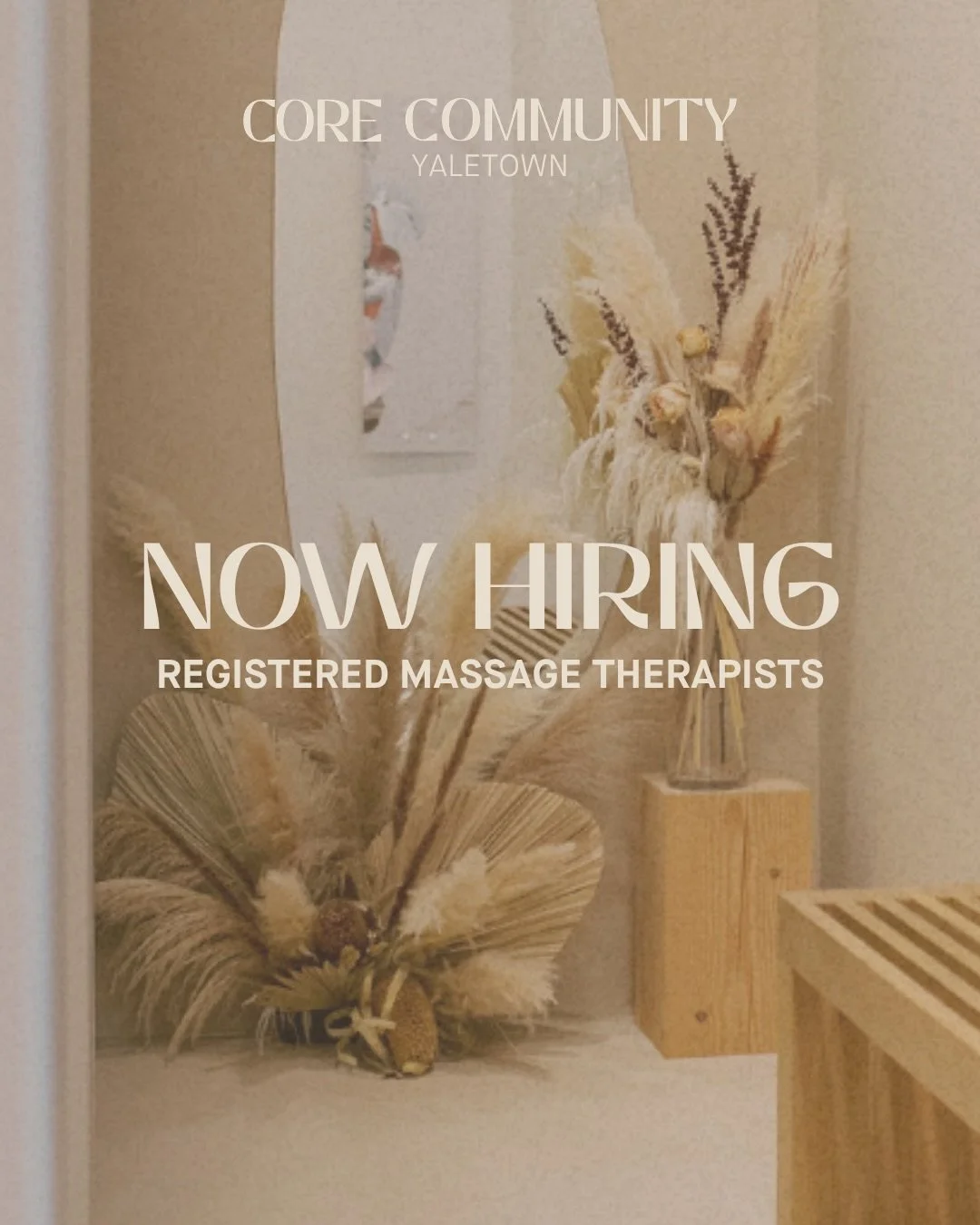 CORE Community Yaletown is looking for a&nbsp;Registered Massage Therapist&nbsp;to join our growing clinical team!

If you&rsquo;re an RMT who values thoughtful, personalized care and enjoys working in a collaborative, multidisciplinary environment, 