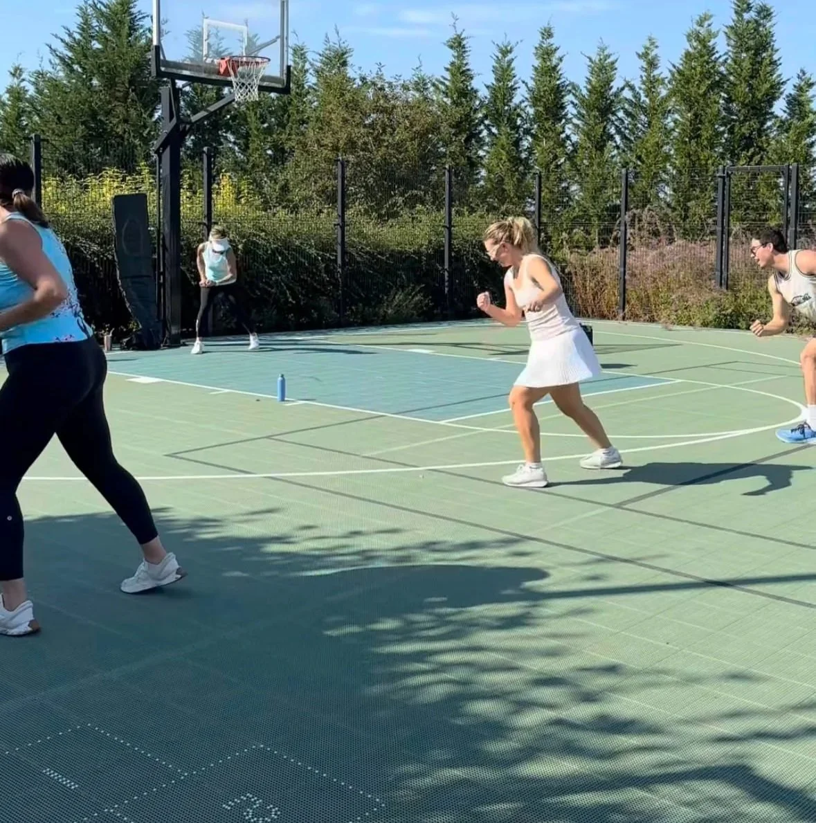 Wine Country Wedding Exercise Class