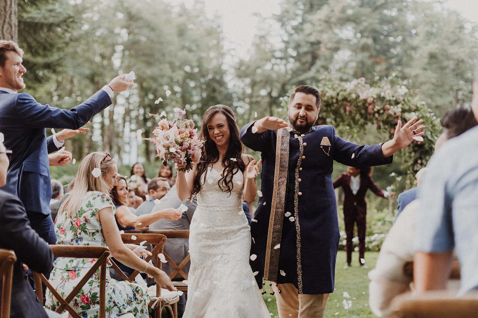 Cultural Bridal Veil Lakes Wedding