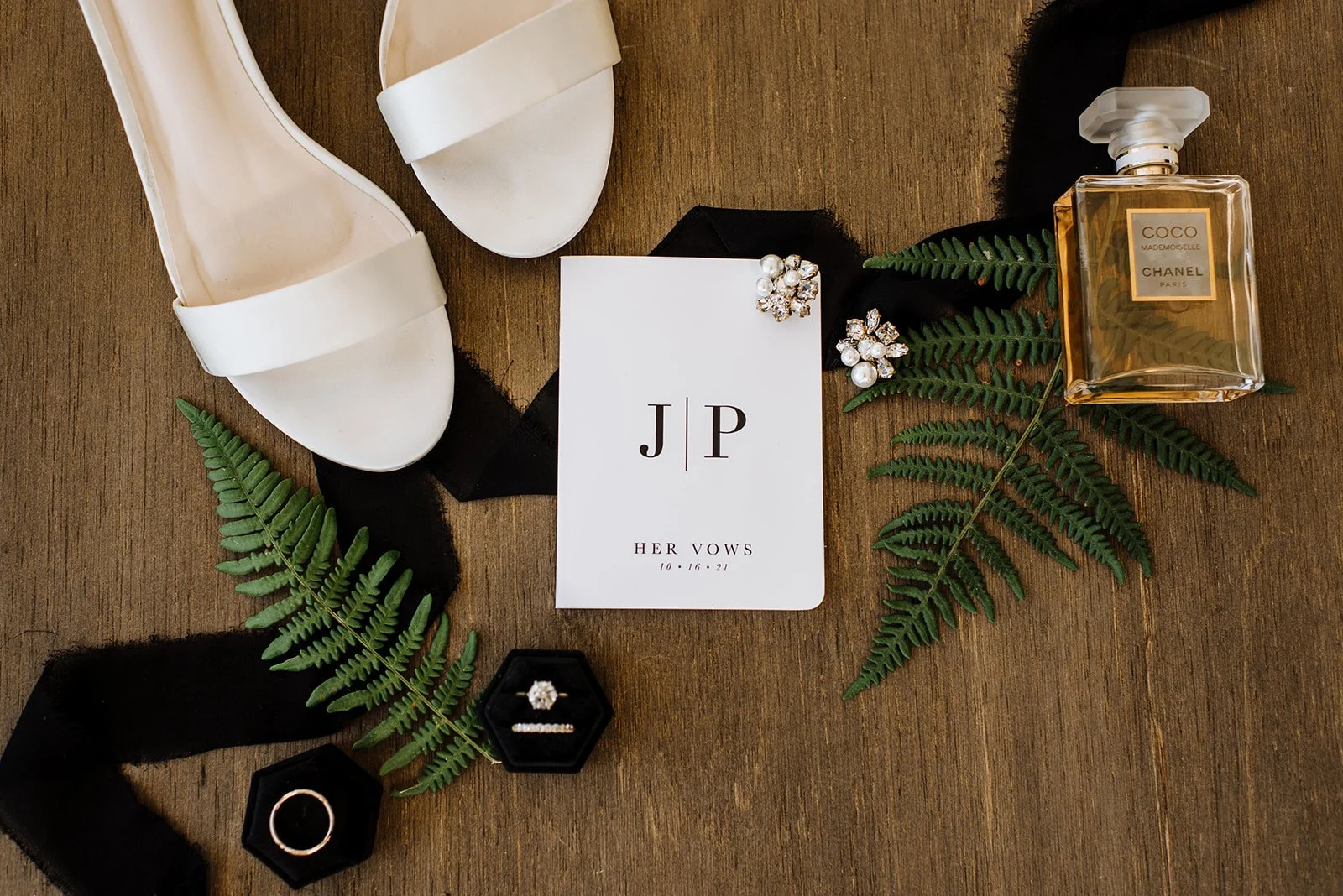 Modern, Black Tie Coastal Wedding Affair