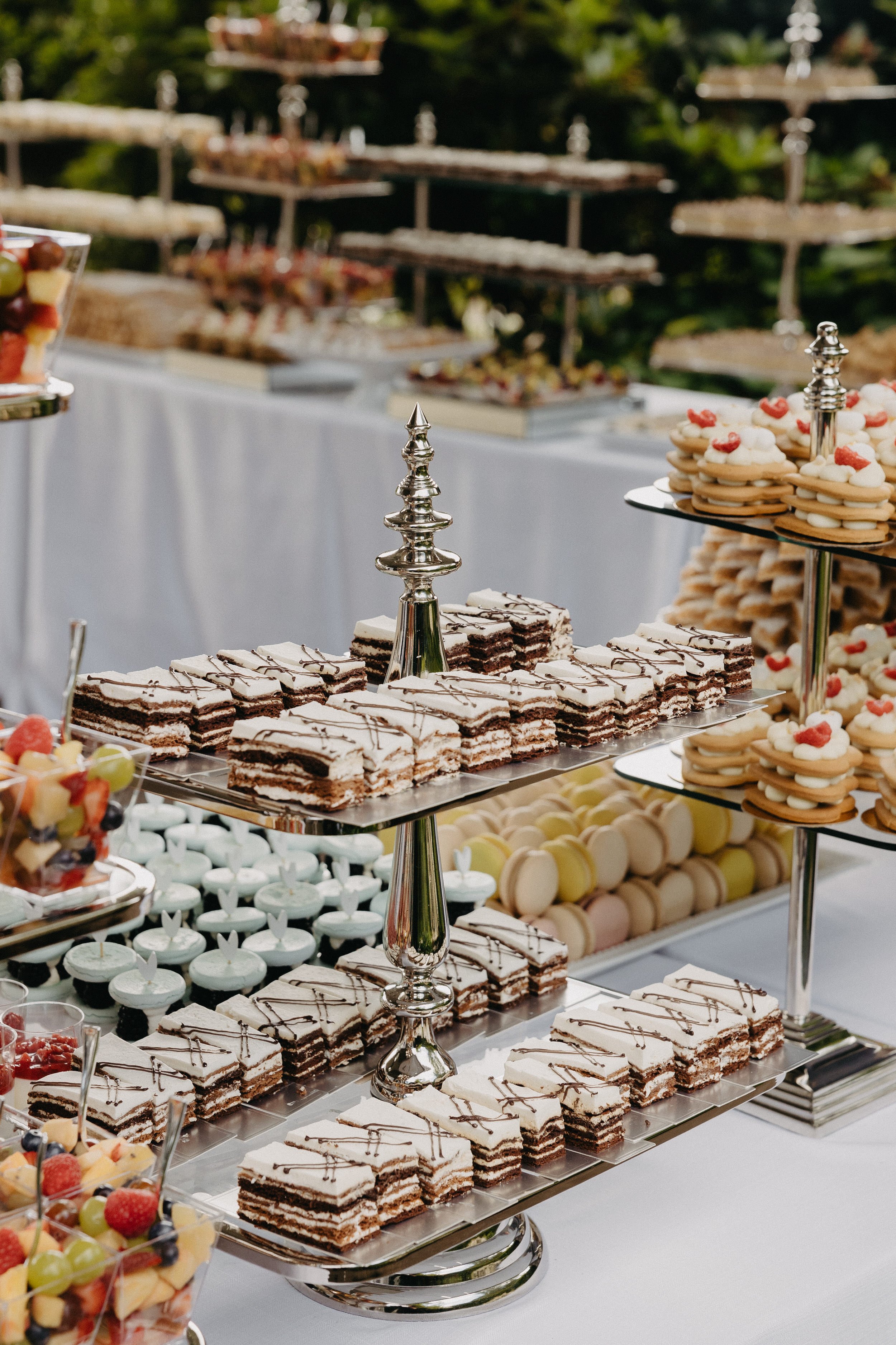 Ukranian wedding dessert table wedding reception