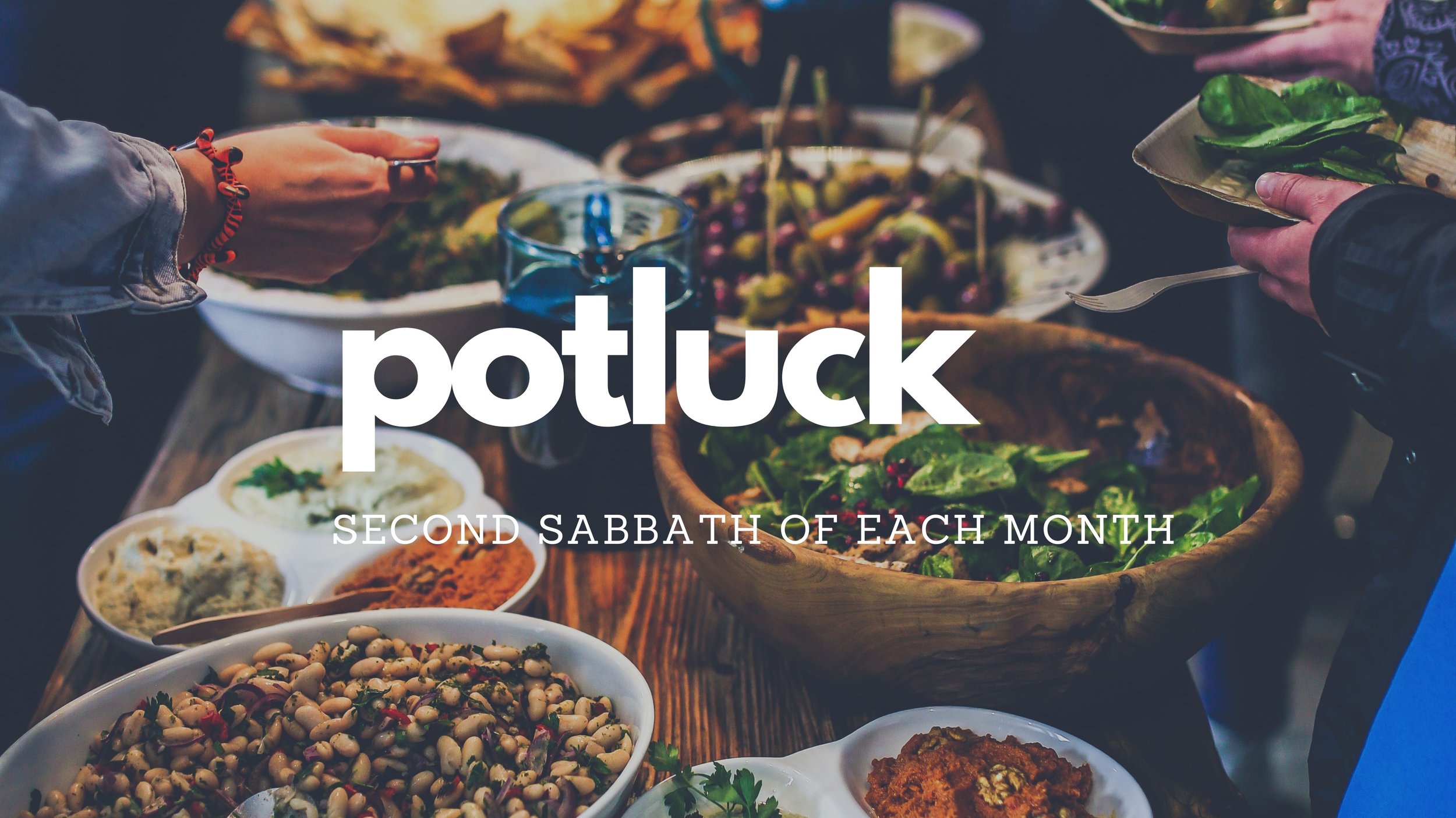  Join us for a communal meal after church the 2nd Saturday of each month! 