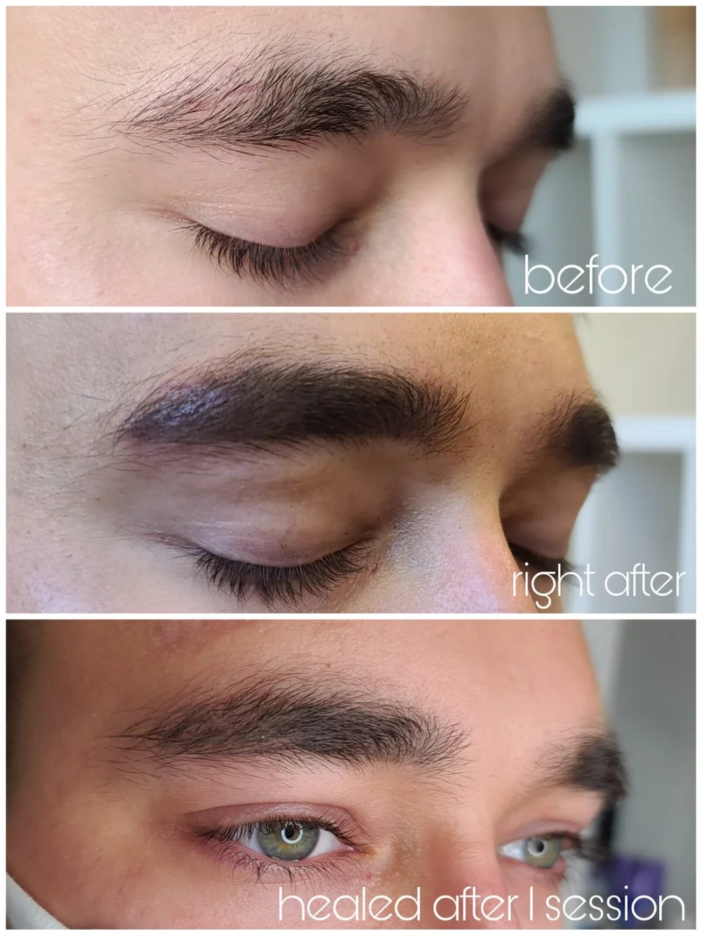 Microblading powder brows Seattle — Permanent Joy