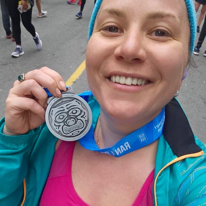 Walk-Run Half Marathon was Conquered a week ago! 😎💪🏼
 
I crushed a half-marathon in Vancouver, finished it 15 minutes  better than last time! I did it! 🤩
 
Running seems to get easier with each race, and I&rsquo;m definitely enjoying the process 