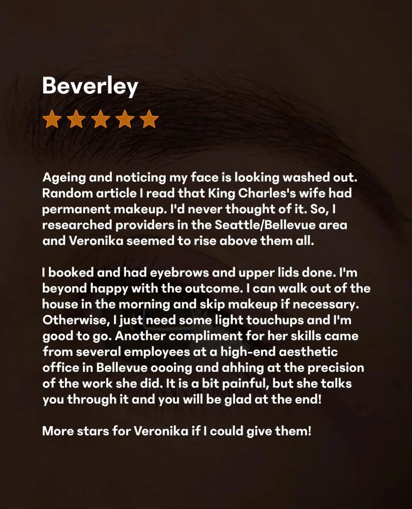 My customers say it best!