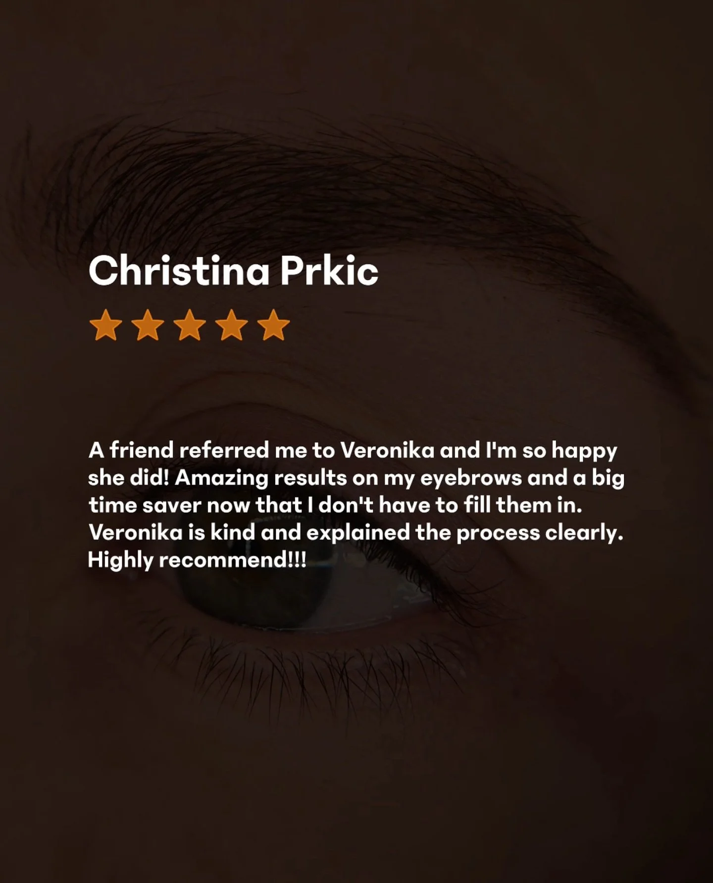 My customers say it best!