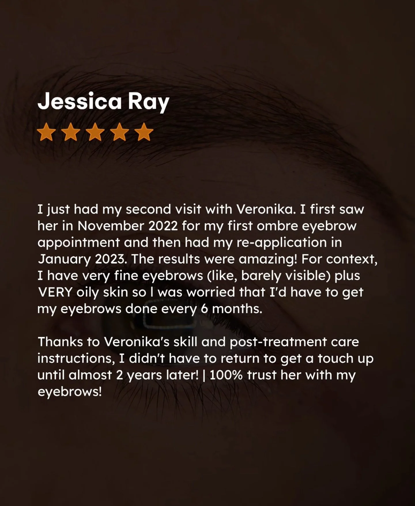 My customers say it best!