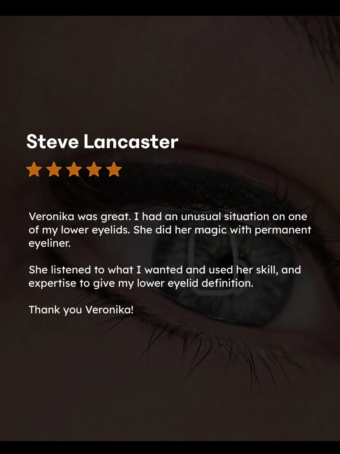 My customers say it best!